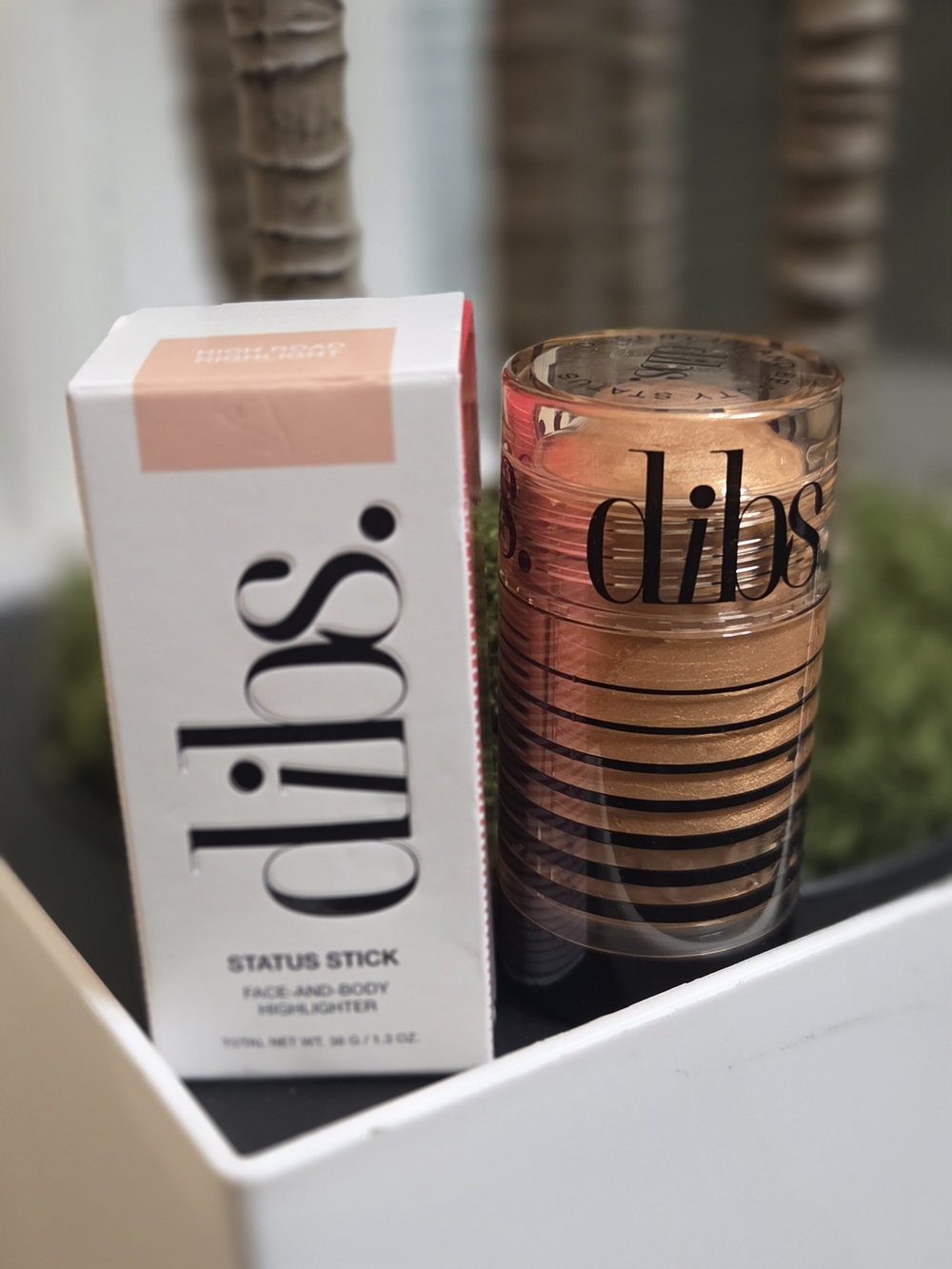 DIBS Beauty Status Stick Face & Body Highlighter High Road Highlight 1.34 oz New